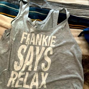 Frankie says Relax band tank